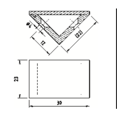 Série 63 - Spojovací element rohový - malý