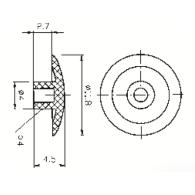 Série 11 - Krytka vrutu - konfirmát