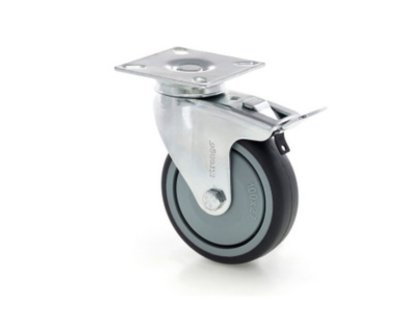 Přístrojové kolečko - s brzdou